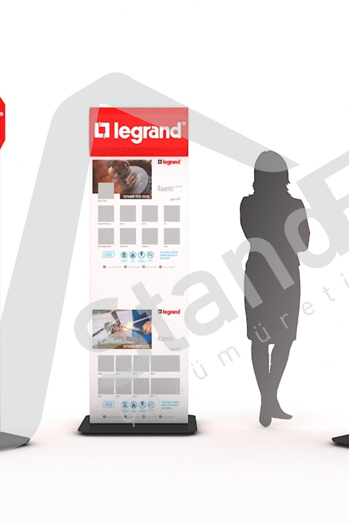 Full Product Display Stands Standevi